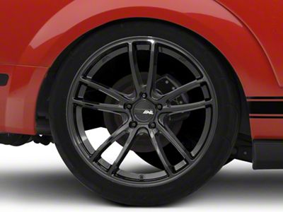 American Racing Mach Five Gloss Black Wheel; Rear Only; 20x11.5; 56mm Offset (05-09 Mustang)