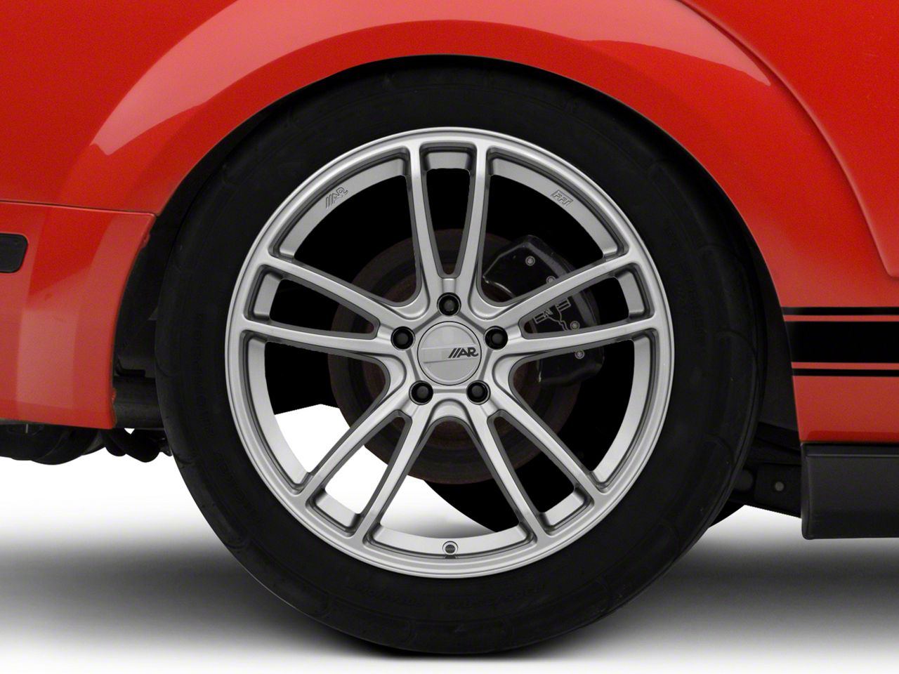American Racing Mustang Mach Five Graphite Wheel; Rear Only