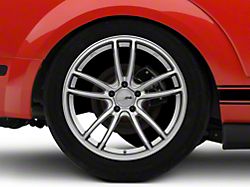 American Racing Mach Five Graphite Wheel; Rear Only; 19x11.5; 56mm Offset (05-09 Mustang)