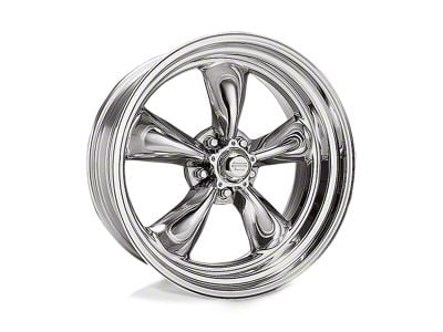 American Racing Torq Thrust II Polished Wheel; 17x8; 25mm Offset (05-09 Mustang GT, V6)