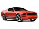 American Racing TTF Matte Anthracite with Machined Lip Wheel; Rear Only; 20x11 (05-09 Mustang)