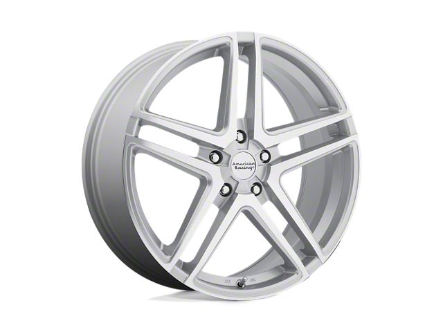 American Racing Charger AR907 Bright Silver Machined Face Wheel; 17x7.5 ...