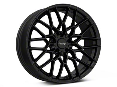 American Racing BARRAGE Satin Black Wheel; 20x9; 20mm Offset (06-10 RWD Charger)