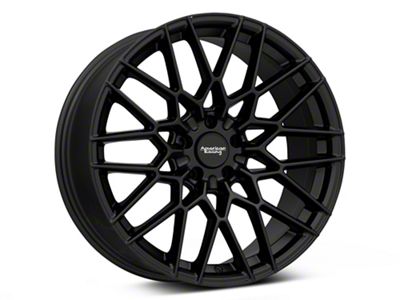 American Racing BARRAGE Satin Black Wheel; 20x9 (06-10 RWD Charger)