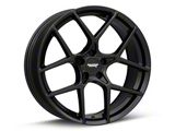 American Racing Crossfire Satin Black Wheel; Rear Only; 20x10.5; 25mm Offset (06-10 RWD Charger)