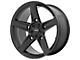 American Racing HELLION Satin Black Wheel; 20x9.5 (06-10 RWD Charger)