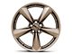 American Racing TTF Matte Bronze Wheel; Rear Only; 20x12 (06-10 RWD Charger)