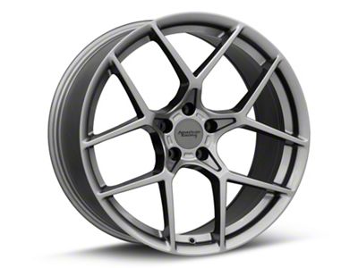 American Racing Crossfire Graphite Wheel; Rear Only; 20x10.5; 40mm Offset (10-15 Camaro)