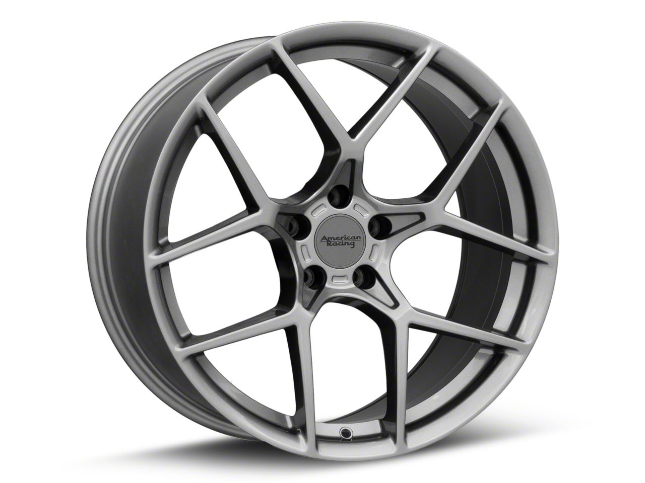 American Racing Camaro Crossfire Graphite Wheel; Rear Only