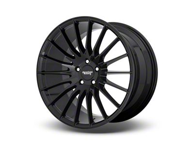 American Racing FASTLANE Gloss Black Wheel; 20x8.5; 25mm Offset (10-15 Camaro, Excluding Z/28 & ZL1)