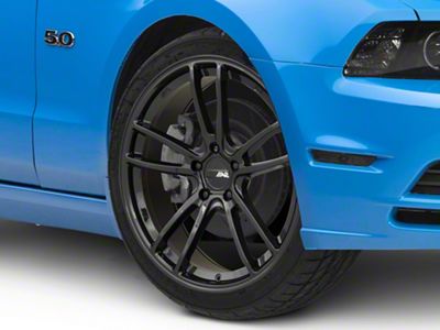 American Racing Mach Five Gloss Black Wheel; 20x11; 25mm Offset (10-14 Mustang)