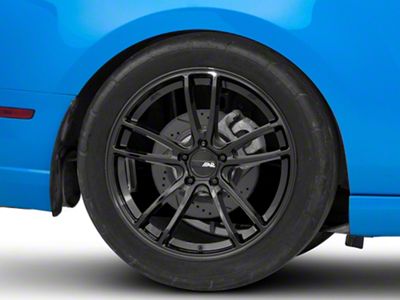 American Racing Mach Five Gloss Black Wheel; Rear Only; 19x11; 50mm Offset (10-14 Mustang)