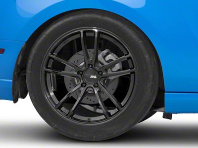 American Racing Mach Five Gloss Black Wheel; Rear Only; 19x11.5; 56mm Offset (10-14 Mustang)