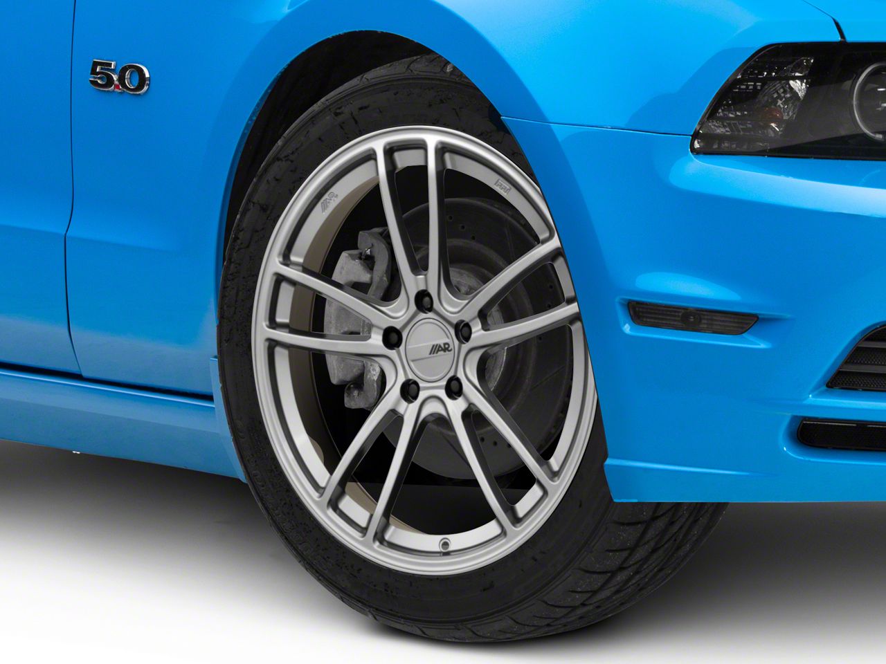 American Racing Mustang Mach Five Graphite Wheel; Rear Only