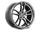American Racing Mach Five Graphite Wheel; Rear Only; 20x10 (10-14 Mustang)