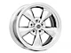 American Racing TORQ THRUST M Chrome Wheel; 18x9 (10-14 Mustang GT w/o Performance Pack, V6)