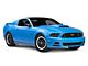American Racing TORQ THRUST M Gloss Black Machined Wheel; 17x9 (10-14 Mustang GT w/o Performance Pack, V6)