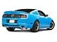 American Racing TORQ THRUST M Gloss Black Machined Wheel; 18x9 (10-14 Mustang GT w/o Performance Pack, V6)
