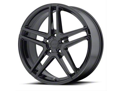 American Racing AR907 Gloss Black Wheel; 18x8; 40mm Offset (24-25 Mustang EcoBoost w/o Performance Pack)