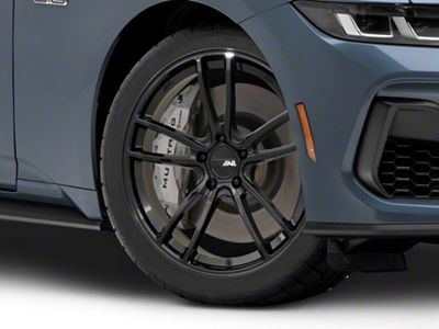 American Racing Mach Five Gloss Black Wheel; 19x10 (2024 Mustang)