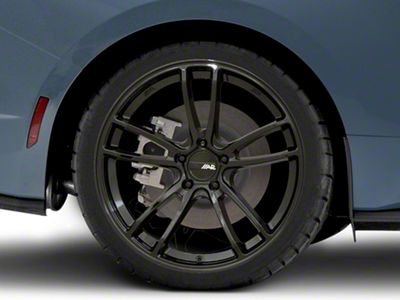 American Racing Mach Five Gloss Black Wheel; Rear Only; 20x11.5; 56mm Offset (24-25 Mustang)