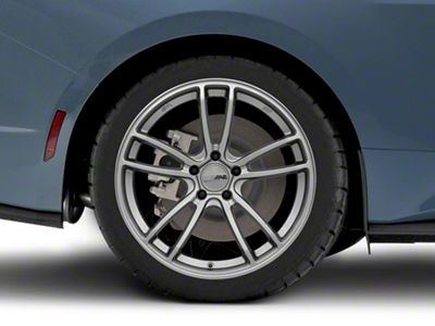 American Racing Mach Five Graphite Wheel; Rear Only; 19x11.5; 56mm Offset (24-25 Mustang)