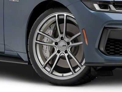 American Racing Mach Five Graphite Wheel; 20x11; 25mm Offset (24-25 Mustang)