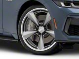 American Racing TTF Matte Anthracite with Machined Lip Wheel; 20x9.5; 32mm Offset (24-25 Mustang)