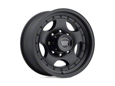 American Racing AR23 Satin Black Wheel; 15x7; -6mm Offset (93-02 Camaro)