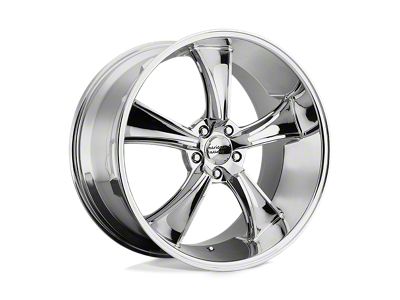 American Racing BLVD Chrome Wheel; 18x9.5; 0mm Offset (93-02 Camaro)