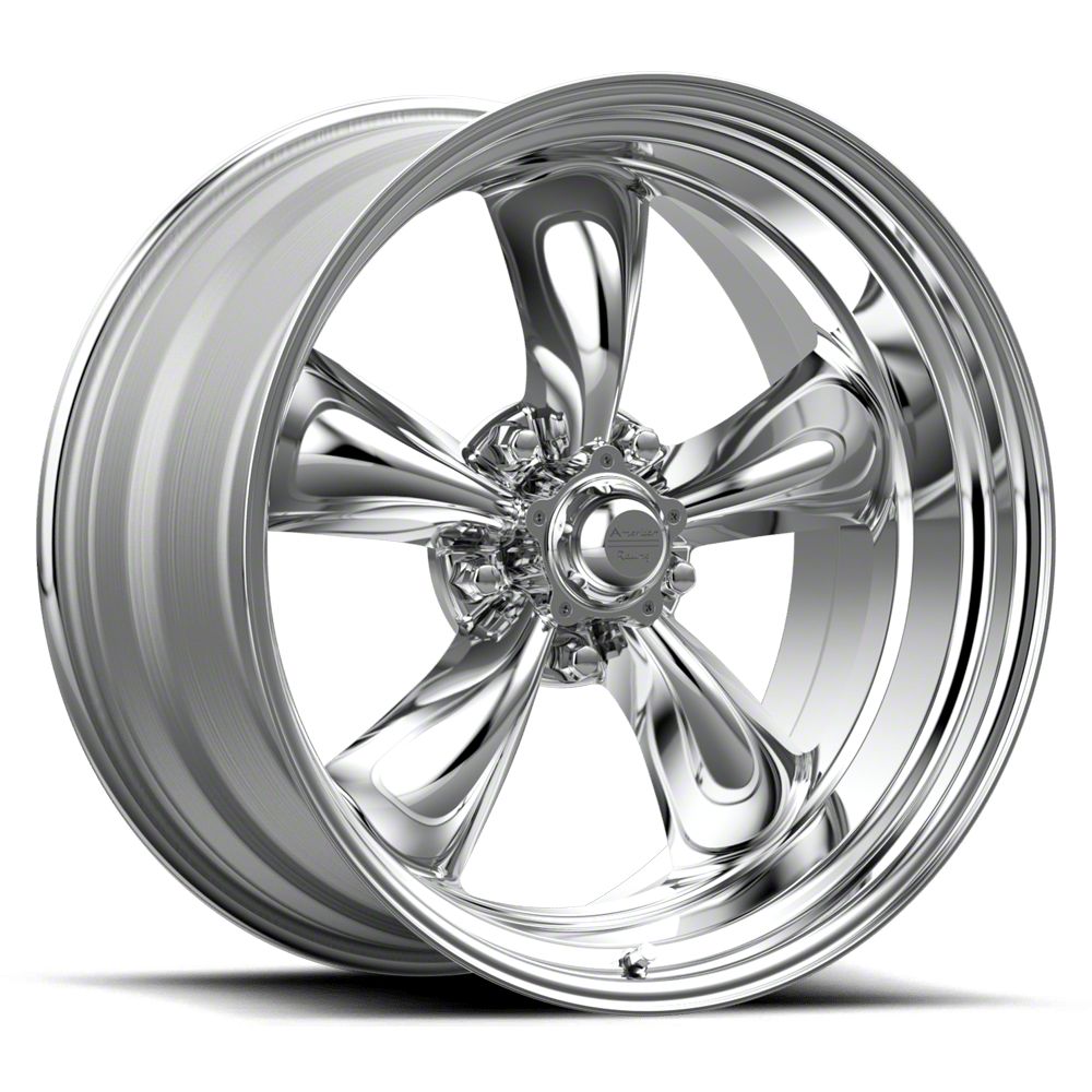 American Racing TORQ THRUST M Anthracite Gray Wheel; 17x8; 30mm Offset (94-98 Mustang)