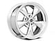 American Racing TORQ THRUST M Chrome Wheel; Rear Only; 18x10 (94-98 Mustang)