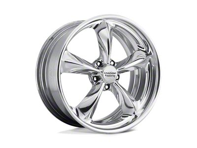 American Racing Torq Thrust SL Polished Wheel; 17x8; 0mm Offset (94-98 Mustang)
