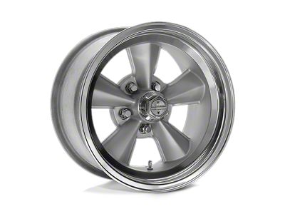 American Racing VNT70R Gunmetal with Polished Lip Wheel; 17x7; 0mm Offset (99-04 Mustang)