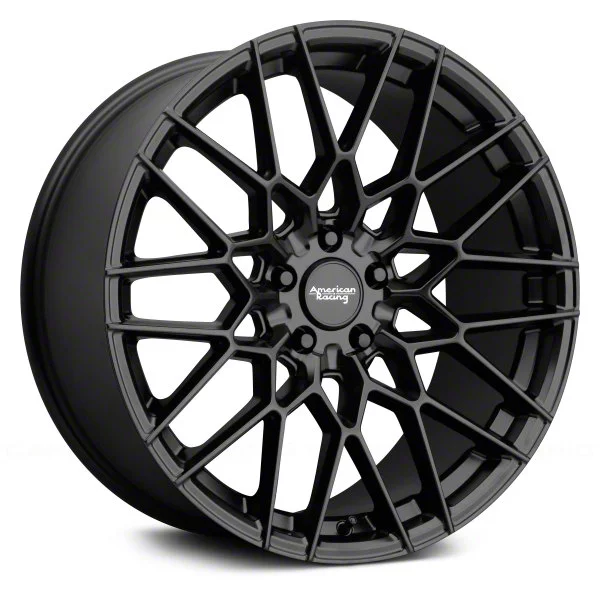 American Racing Camaro Crossfire Satin Black Wheel; 20x9 American Racing Camaro Crossfire Satin Black Wheel; 20x9