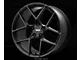 American Racing Crossfire Matte Black Wheel; 18x8.5 (93-02 Camaro)