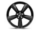 American Racing TTF Gloss Black with DDT Lip Wheel; Rear Only; 20x11 (16-24 Camaro)
