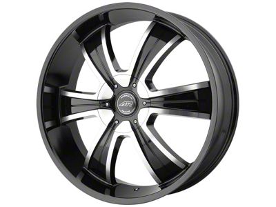 American Racing AR894 Gloss Black Machined Wheel; 18x8; 15mm Offset (08-23 RWD Challenger, Excluding Widebody)