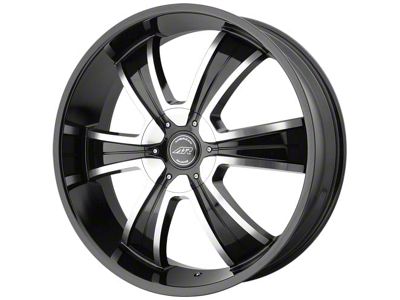 American Racing AR894 Gloss Black Machined Wheel; 18x8 (08-23 RWD Challenger, Excluding Widebody)