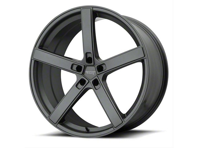 American Racing BLOCKHEAD Charcoal Wheel; 20x9 (08-23 RWD Challenger, Excluding SRT Demon)