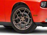 American Racing Crossfire Matte Bronze Wheel; 20x9; 20mm Offset (08-23 RWD Challenger, Excluding Widebody)