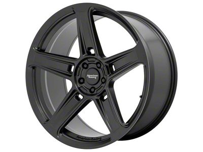 American Racing HELLION Satin Black Wheel; Rear Only; 22x10.5; 25mm Offset (08-23 RWD Challenger, Excluding SRT Demon)