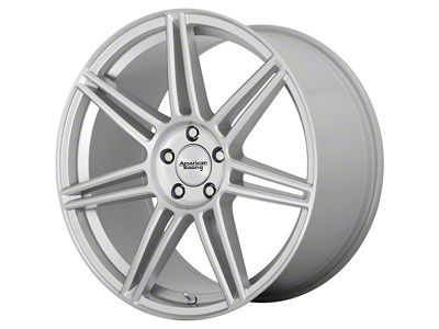 American Racing REDLINE Brushed Silver Wheel; 20x8.5; 25mm Offset (08-23 RWD Challenger, Excluding SRT Demon)