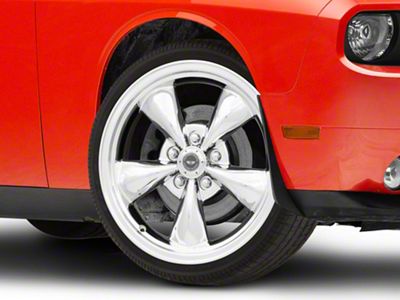 American Racing TORQ THRUST M Chrome Wheel; 22x9.5; 18mm Offset (08-23 RWD Challenger, Excluding SRT Demon)
