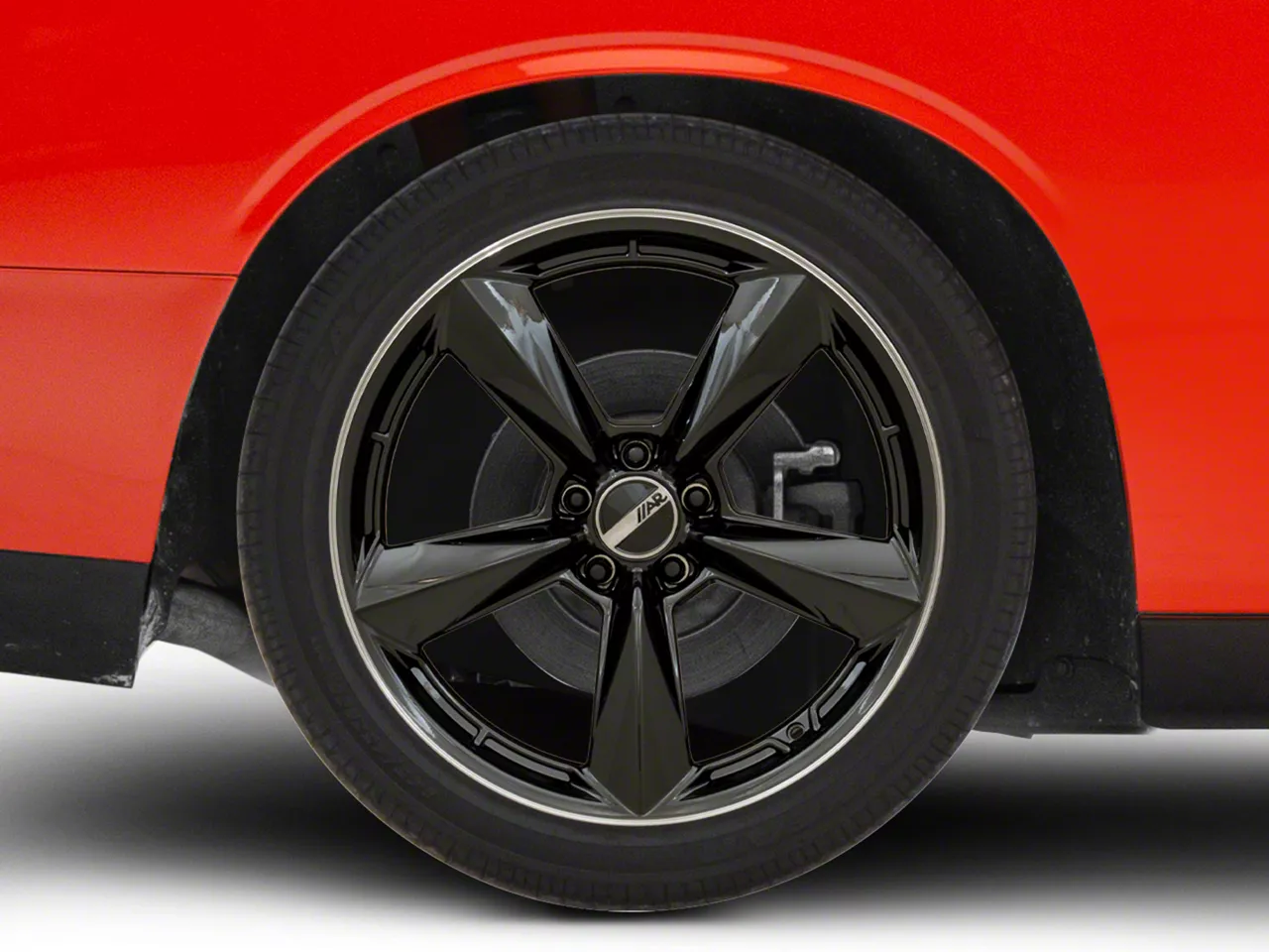 American Racing Challenger TTF Gloss Black with DDT Lip