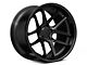 American Racing Bishop Matte Black with Gloss Black Lip Wheel; 20x9.5 (11-23 RWD Charger, Excluding Widebody)