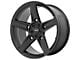 American Racing HELLION Satin Black Wheel; 22x9 (11-23 RWD Charger)