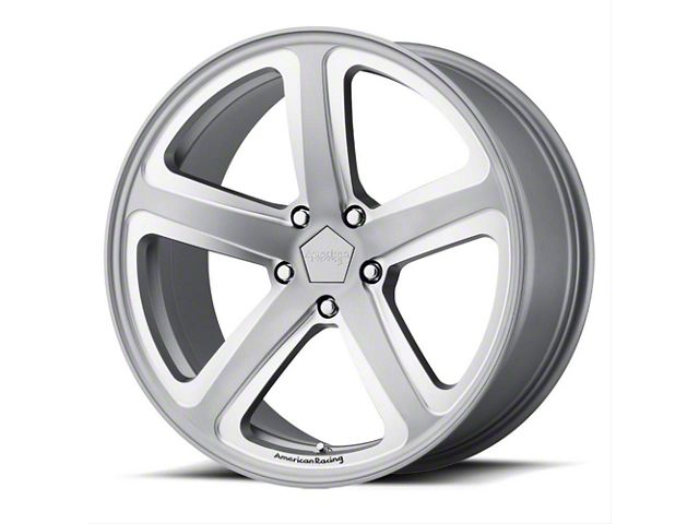 American Racing HOT LAP Satin Gray Milled Wheel; 20x9 (11-23 RWD Charger)