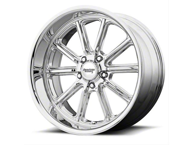 American Racing Rodder Chrome Wheel; 18x8 (11-23 RWD Charger, Excluding Widebody)