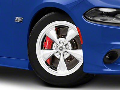 American Racing TORQ THRUST M Chrome Wheel; 22x9.5; 18mm Offset (11-23 RWD Charger)